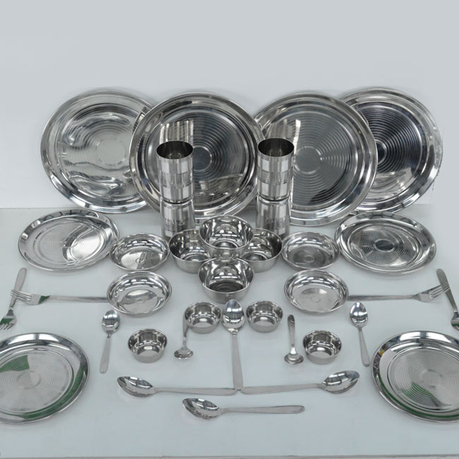 36 pcs Stainless Steel Dinner Set Combo